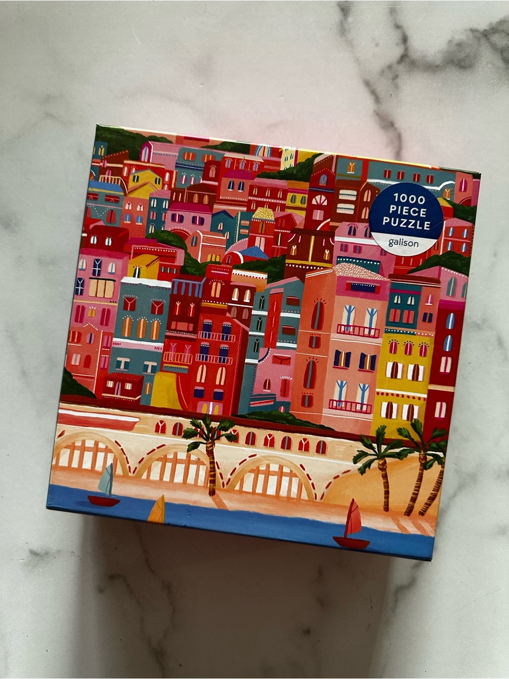 Galison - Colors of the French Riviera 1000 Piece Jigsaw Puzzle